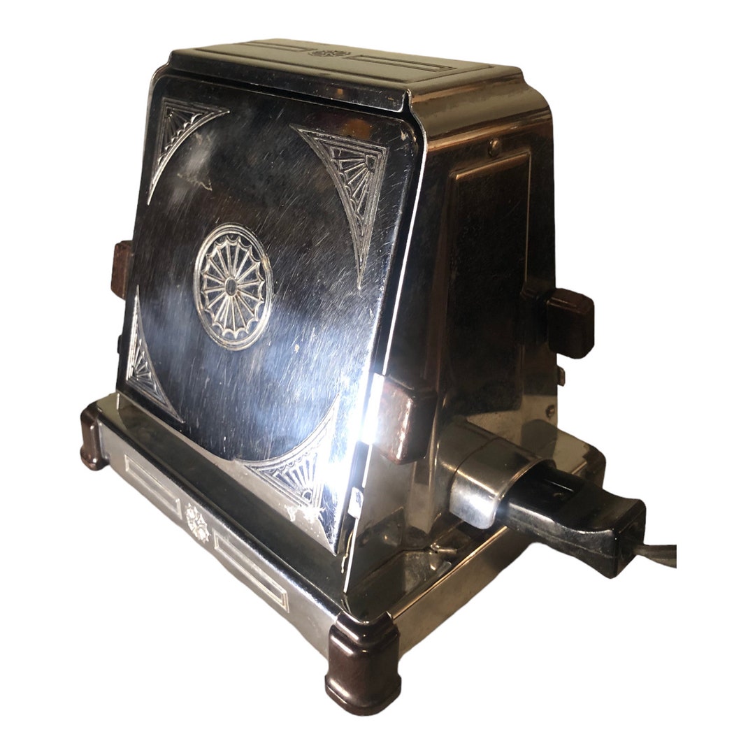 Vintage Chrome Toaster Etsy