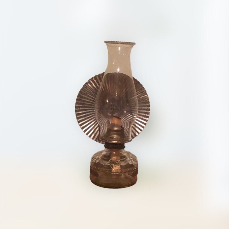 Eagle Wall Hanging Oil Lamp With Reflector Etsy