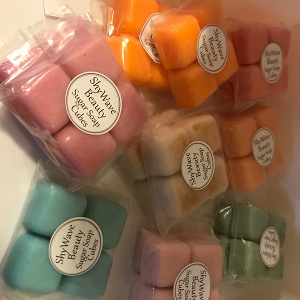 Sugar Scrub Cubes Etsy
