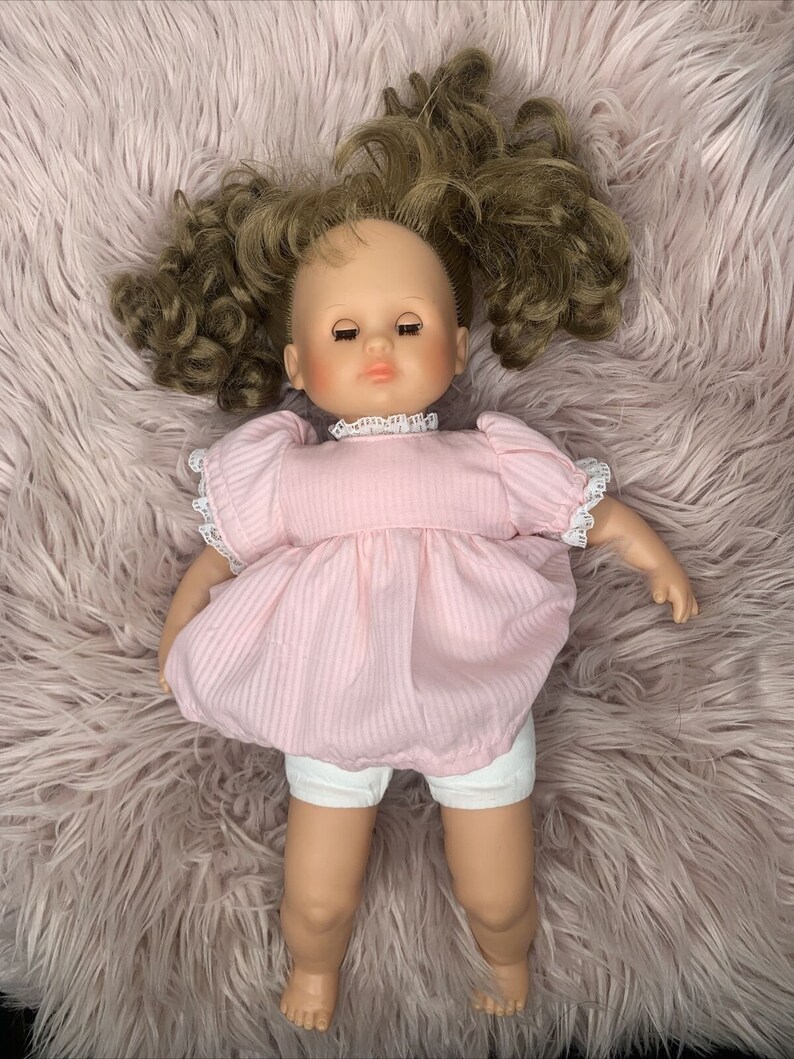 Vintage 1989 Max Zapf Creations Doll w/ Original Dress Etsy