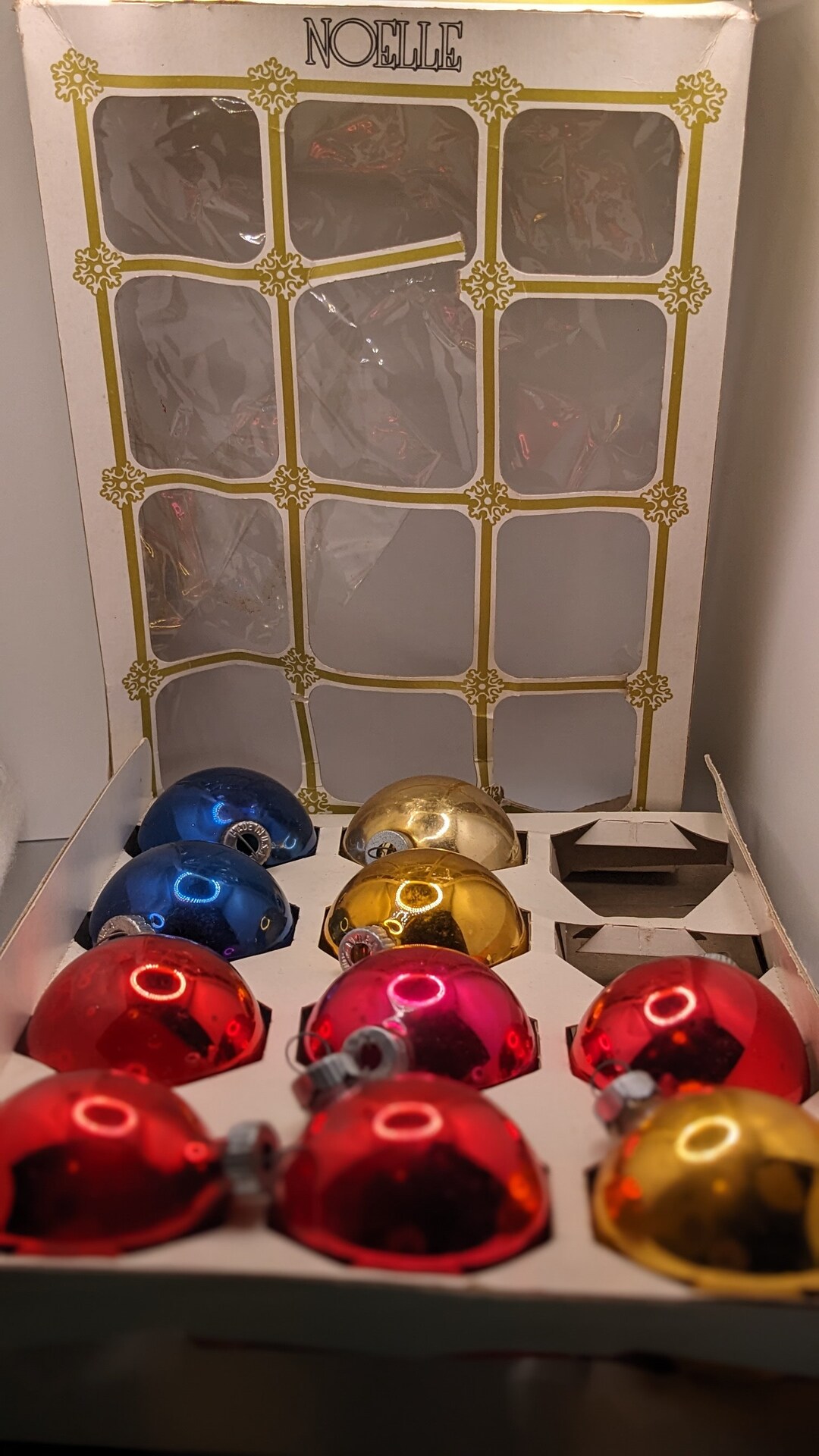 Vintage Noelle Ornaments in Original Box Etsy