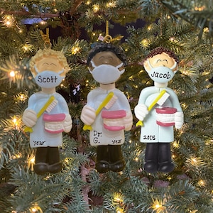 CLEARANCE! Dentist Dental Hygienist Dental Assistant Ornament Ornament Custom Personalized Christmas Ornament