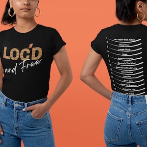 Locs Length Shirt Locd and Free Natural Hair Shirt Loc Length Shirt Hair Length Shirt Hair Length Check Hair Goals Long Hair Dont Care