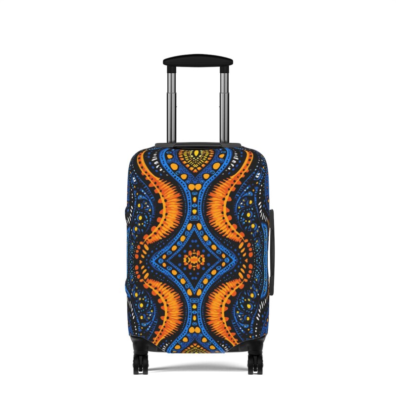 Bohemian Pattern Print Luggage Cover Protector main image 0