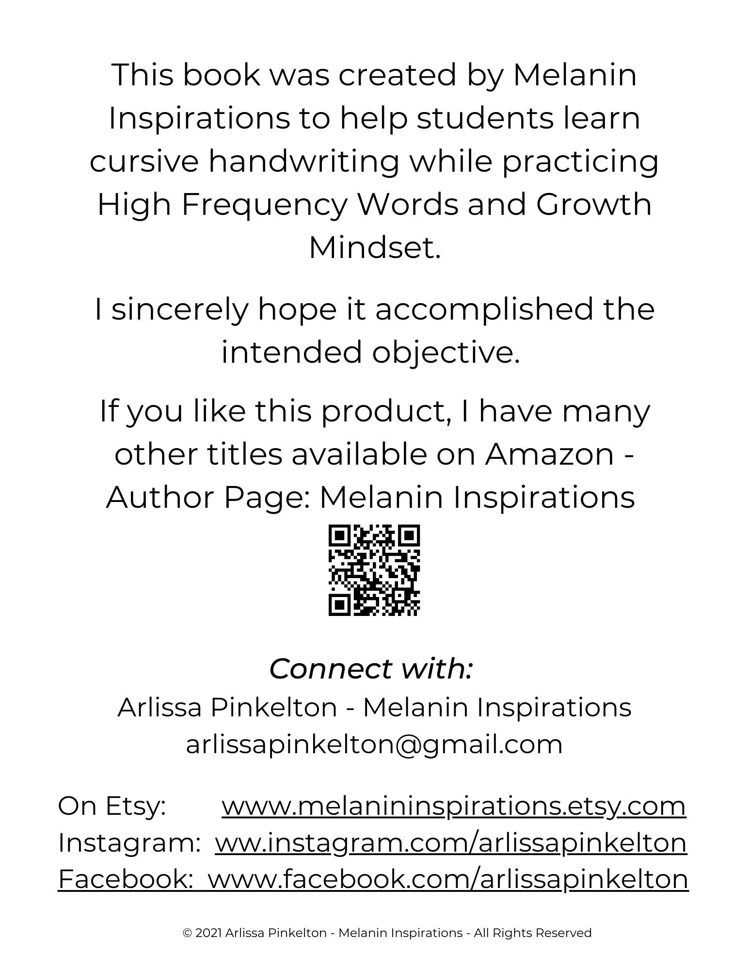 Cursive Handwriting Practice Fountas &amp; Pinnell High Frequency Etsy