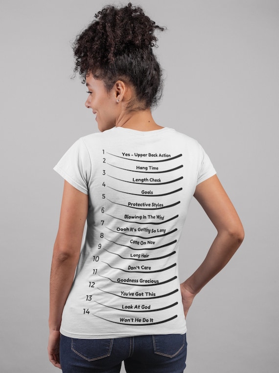 Hair length t shirt Clearance