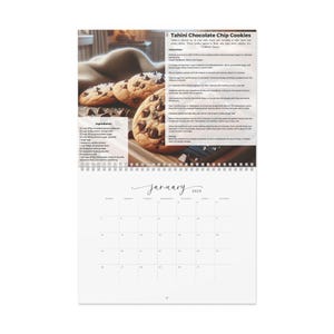 A Year of Delight - Artisanal Cookies for Every Season - Trendy Cookies - Unique Cookies Calendar - Creative Cookies Calendar