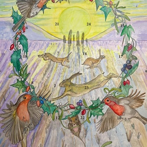 Robin's Wreath Folklore Advent Calendar