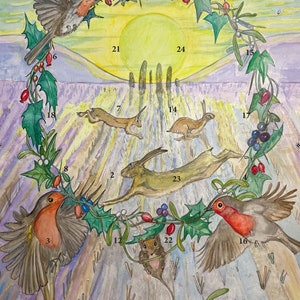 Robin's Wreath Folklore Advent Calendar