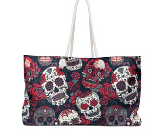 Sugar Skull Weekender Bag