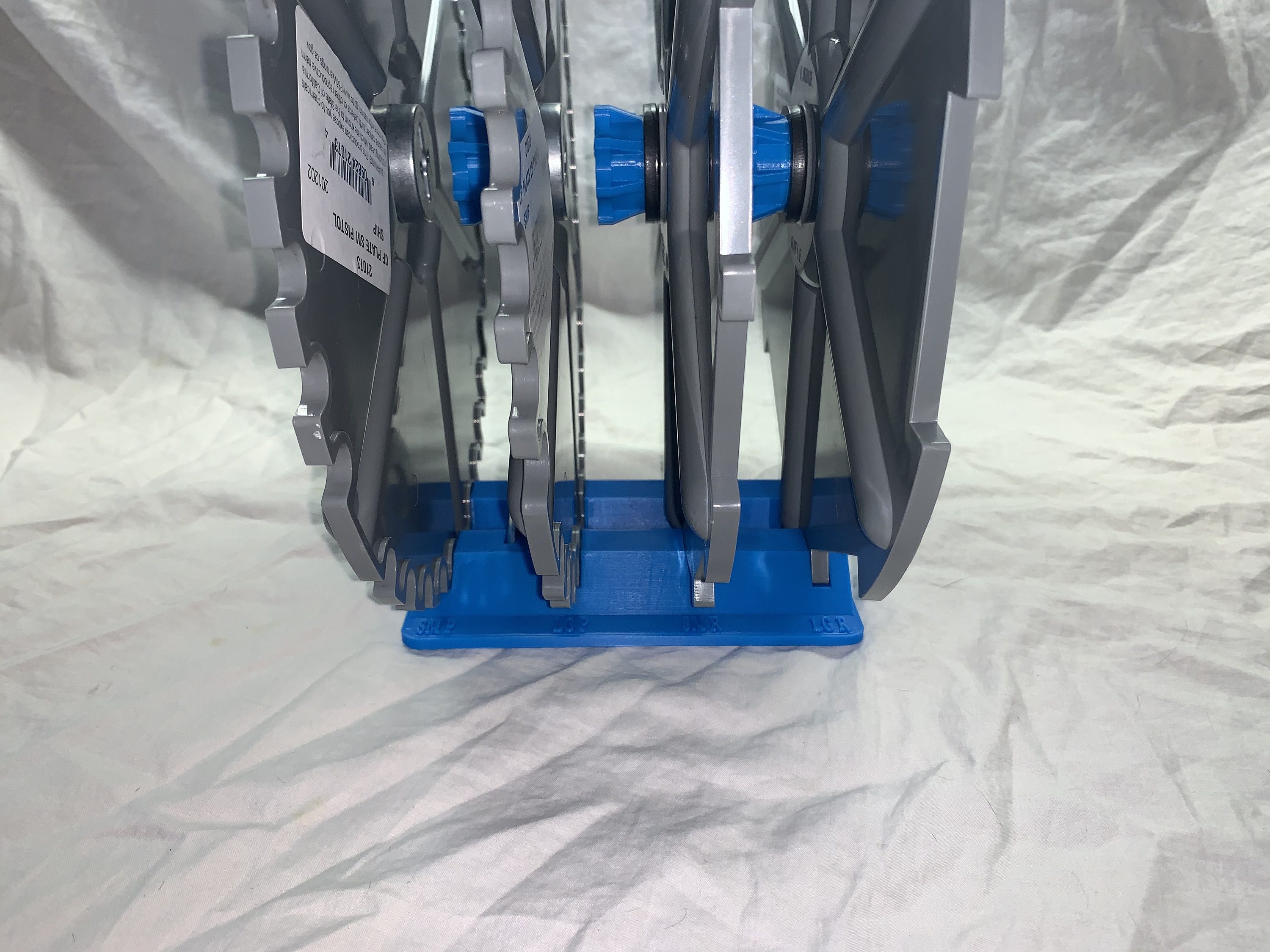 Dillon Reloading Case Feed Plate Holder / Storage Stand With 4 Knobs