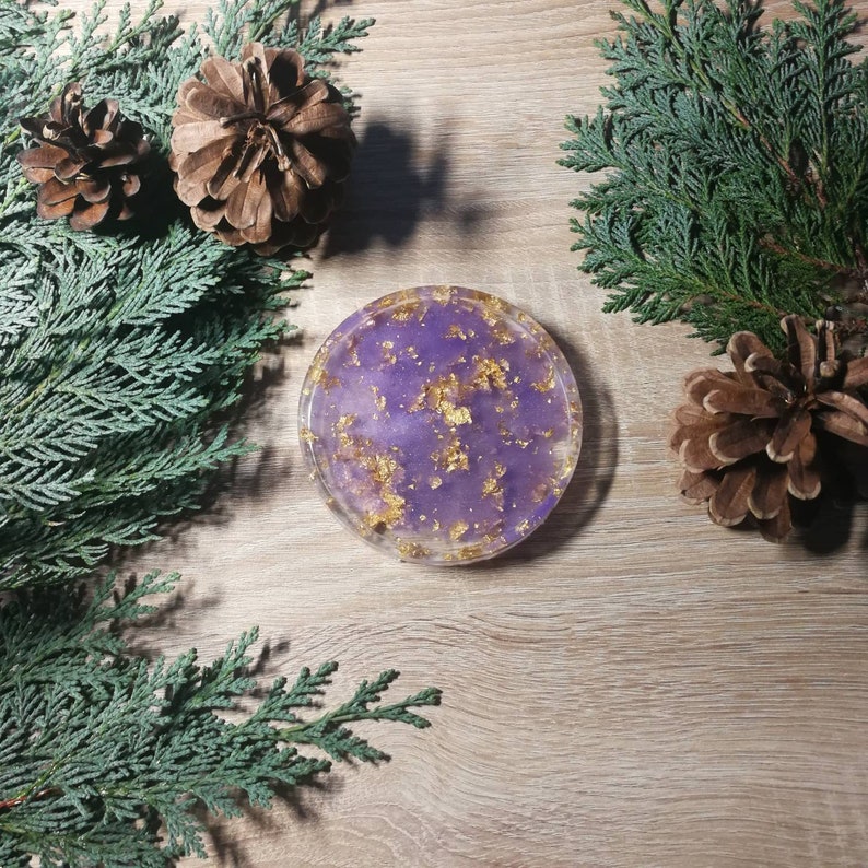 Resin coaster different styles