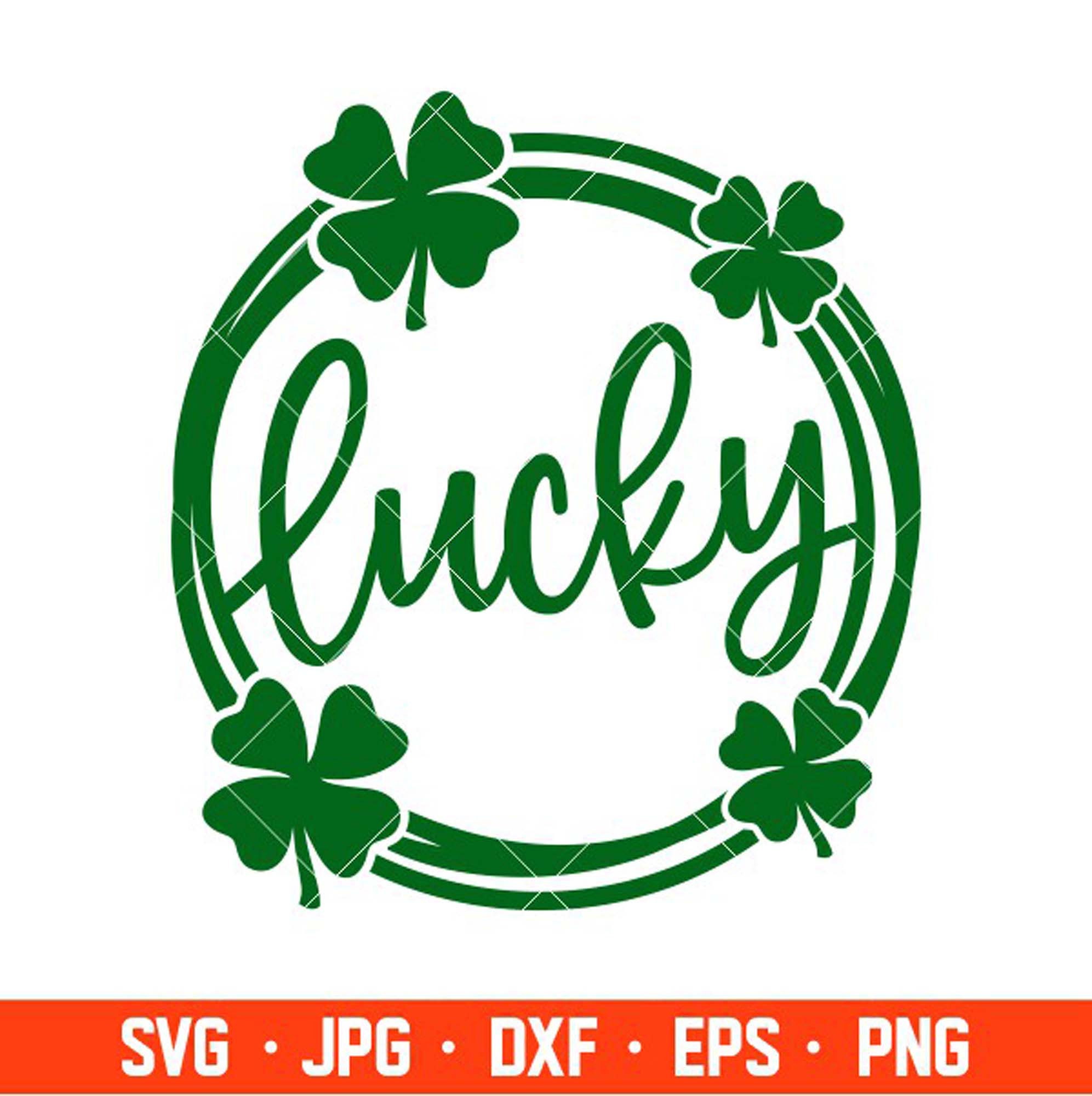 Lucky Svg Svg Download Svg Printable Digital Print Design | Etsy