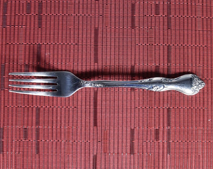 Oneida "Azalea" pattern fork, glossy stainless - replacement - from a New England Estate