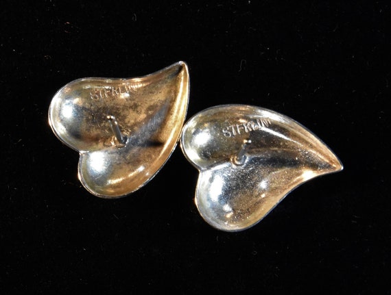 Vintage sterling silver elegant and sexy puffy he… - image 5