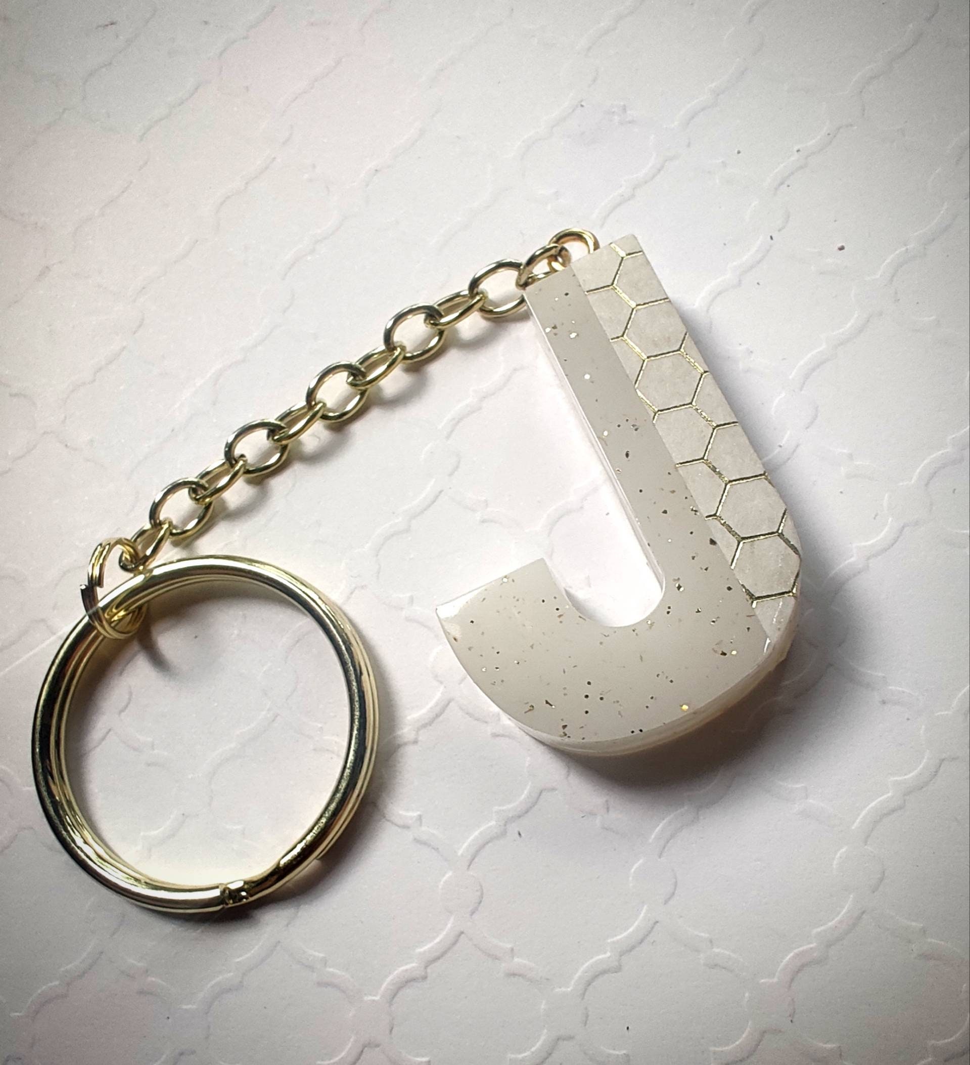 Personalized Keychain Initial Keychain Letters Keychains Etsy