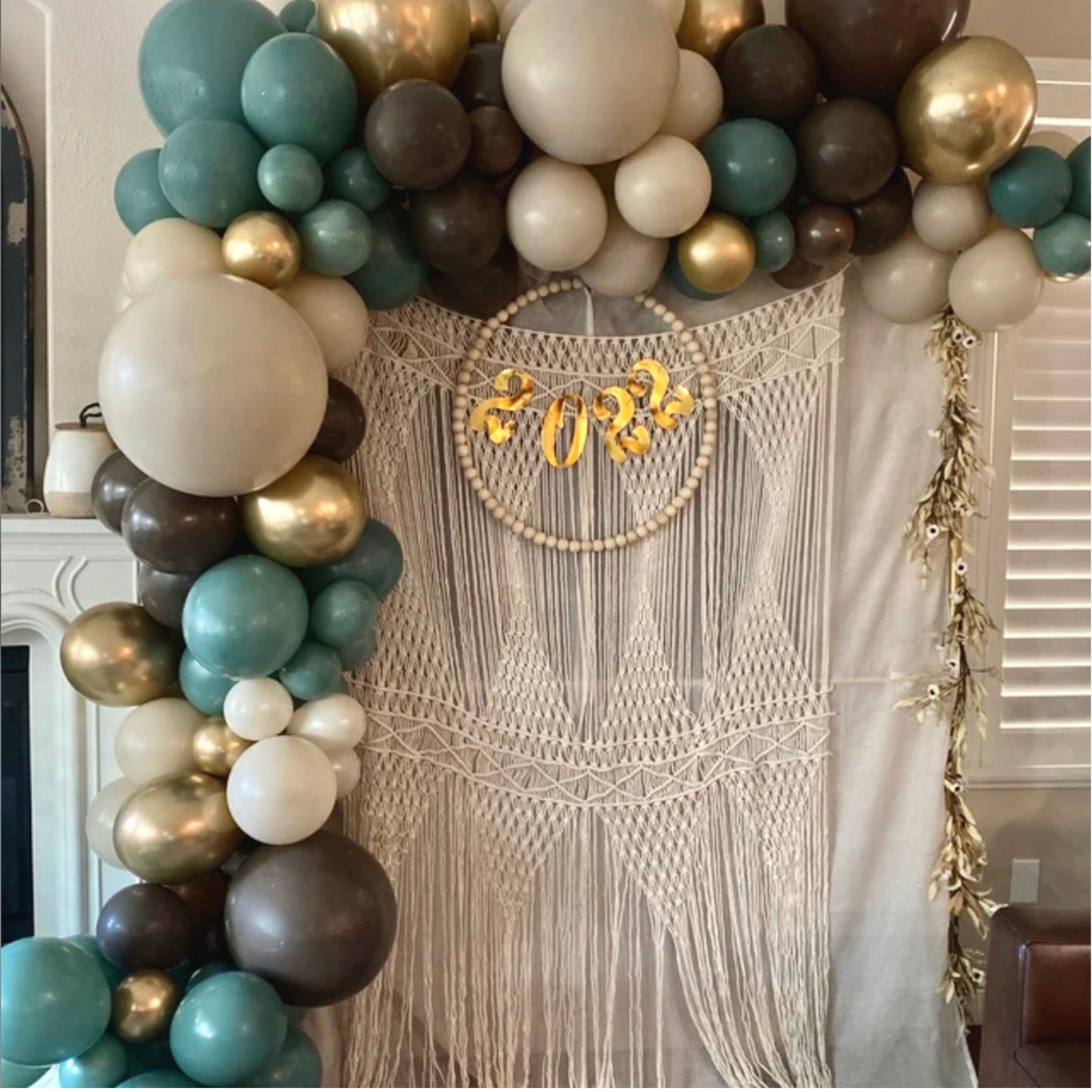 Neutral Balloon Arch Willow Green Cream Boho Balloon Arch Gender Neutral Baby Shower Woodland Creature Balloon Arch Wild One