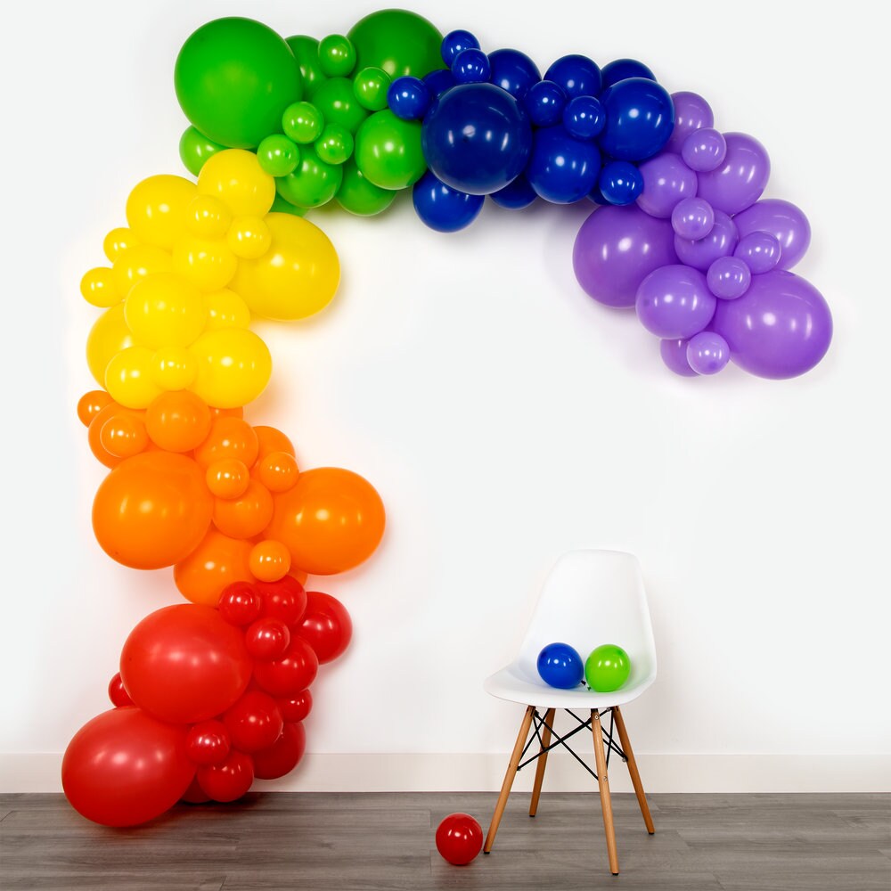 Rainbow Balloon Garland Balloon Arch Kit LGBTQ Decor Queer Etsy