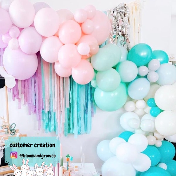 Pastel Balloon Arch Kit, Pink Balloon Arch, Balloon Garland Kit, Bridal Shower Balloon Arch, Balloon Arch Kit, Balloon Arch Baby Shower