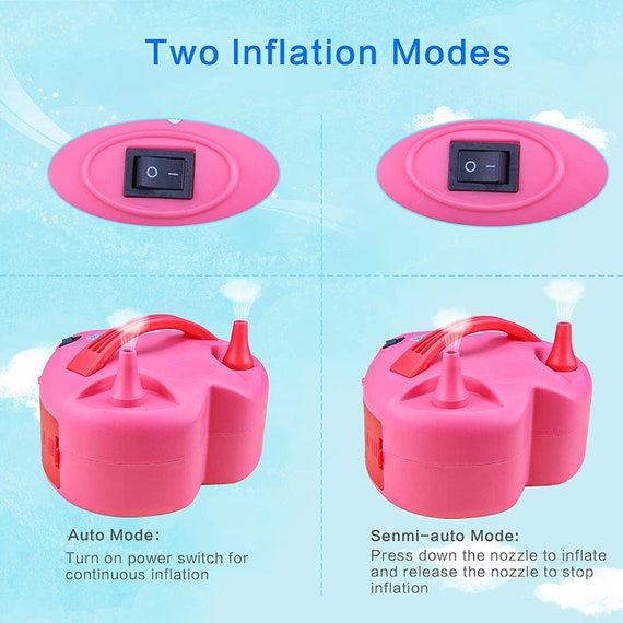 Electric Balloon Pump Air Pump Inflator Heart Shape Balloon Pump