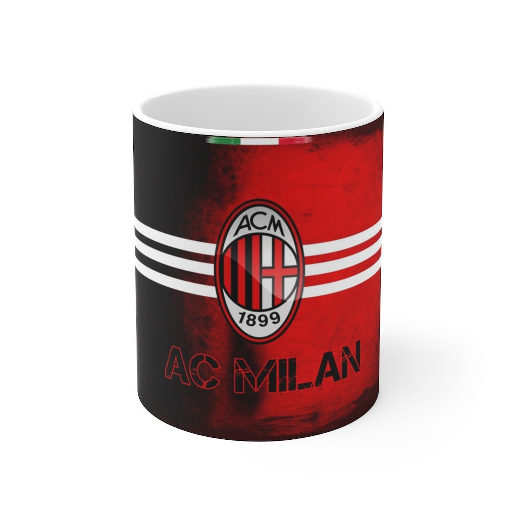 AC Milan Italy Soccer Club Coffee Mug 11oz Etsy