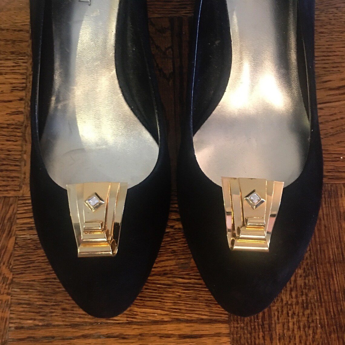 Vintage Made in France Bluette Shoe Clips Etsy