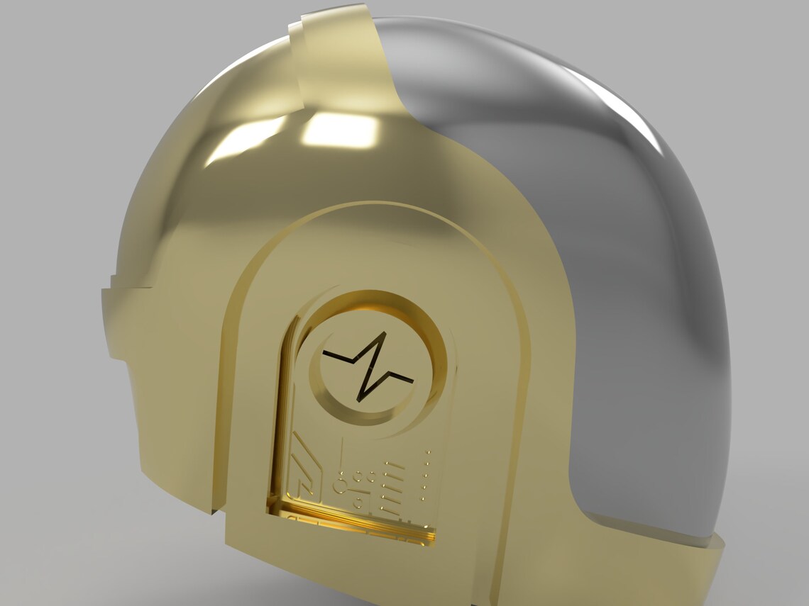 Daft Punk Style Helmet (3D Printable STL Files) - Etsy