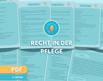 Notes de cours sur le droit infirmier | Formation infirmière (PDF) | Examens et préparation aux examens pour les professionnels infirmiers