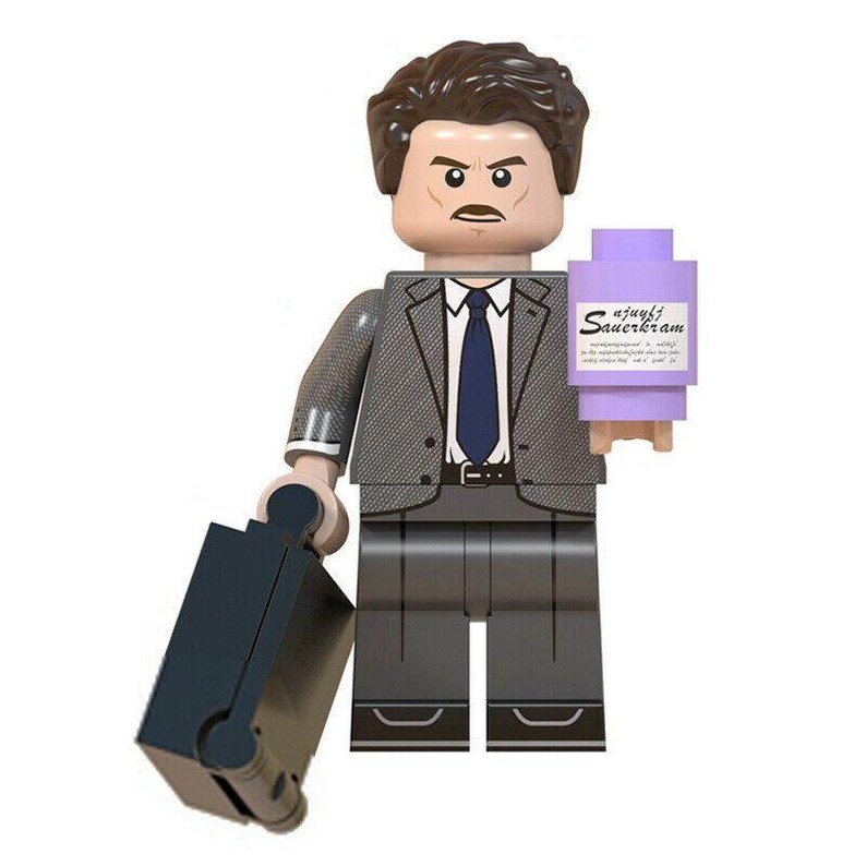 Fat Thor Old Cap. Agent Carter and Howard Stark custom Minifigure set of 4