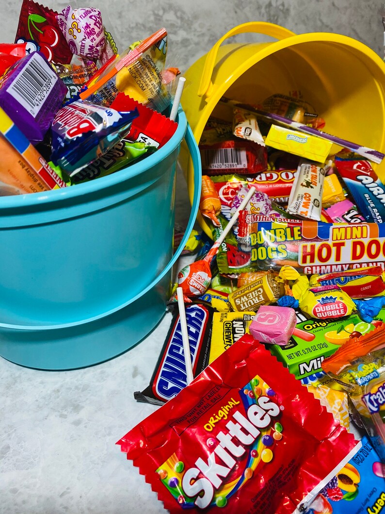 Sweet Tooth Bucket/ Candy Box Candy Bucket/ Candy Jar/ Etsy