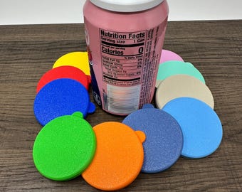 Protect Your Beverage with Snap-On Can Lids – Grab a 6 Pack Today!