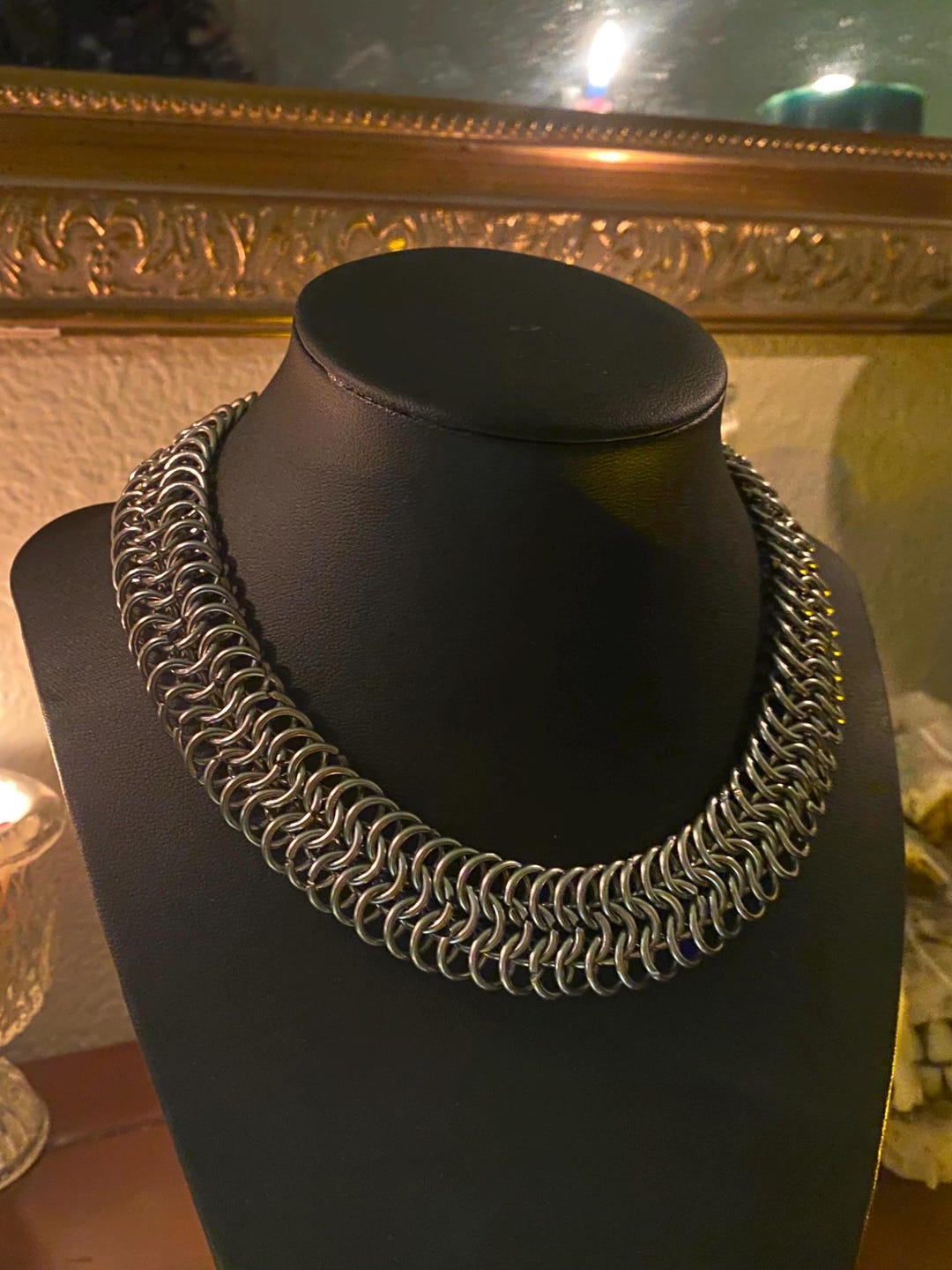 Stainless Steel European 6 in 1 Chainmail Necklace - Etsy