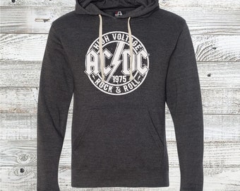 Acdc Sweatshirt Etsy