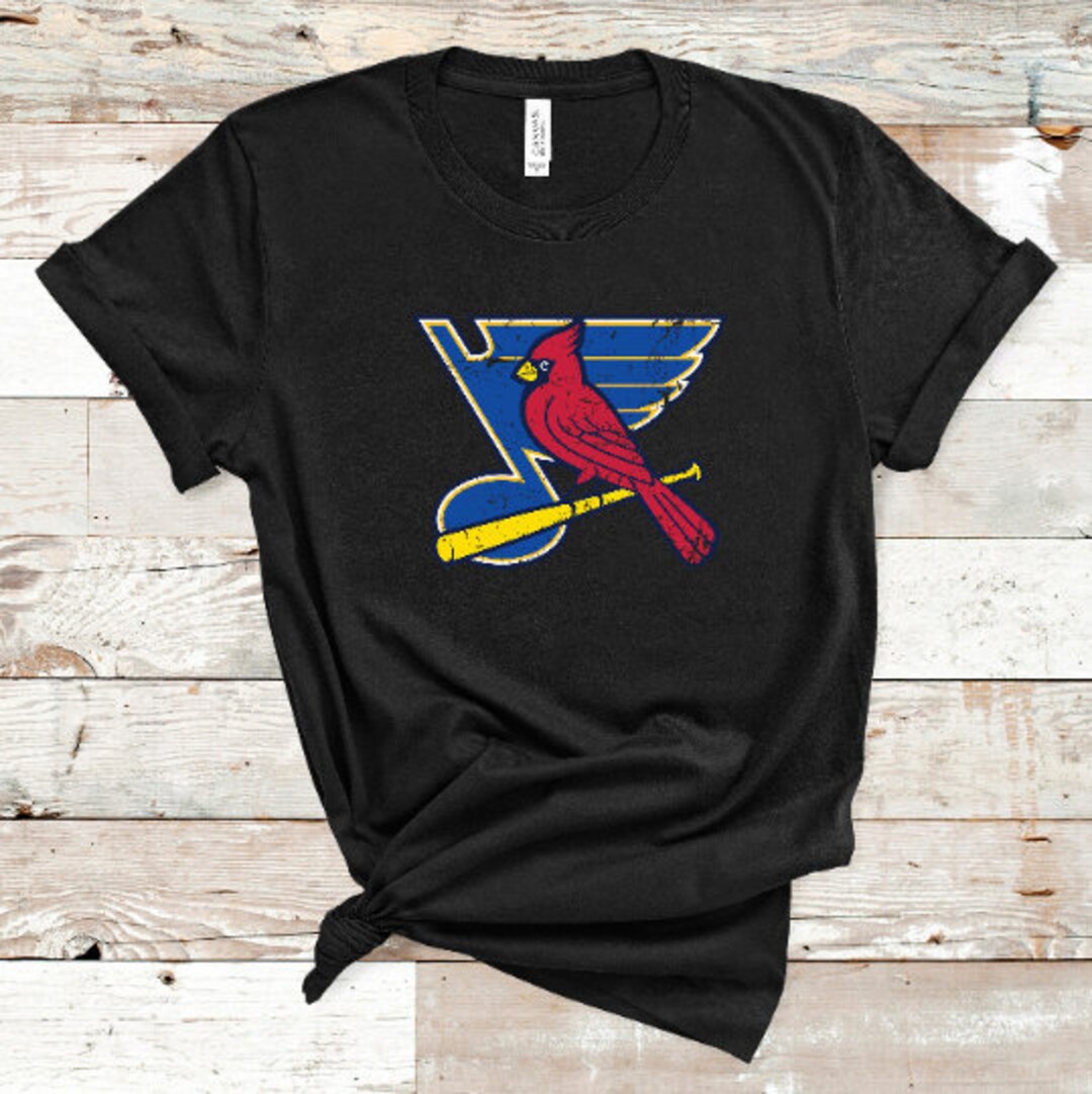 PRIDE St. Louis Blues and Cardinals Mash-up/combo Next Level 