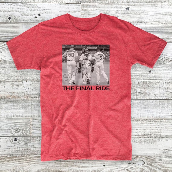 Molina Wainwright and Pujols the Final Ride T-shirt 