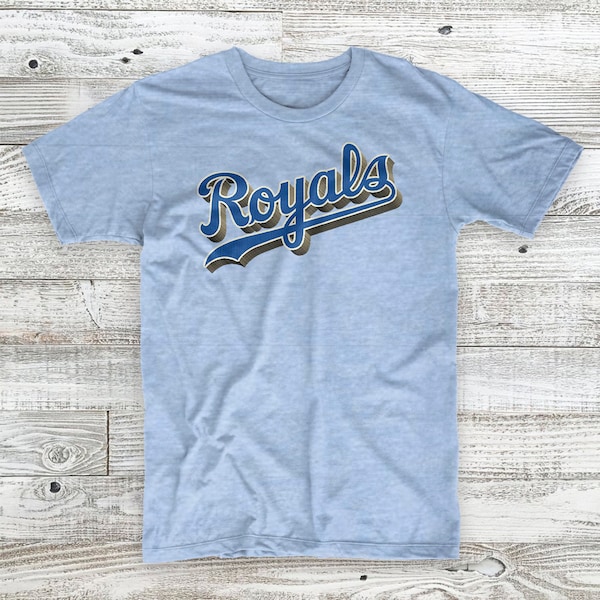 Vintage Royals Baseball Fan Superfan T-Shirt