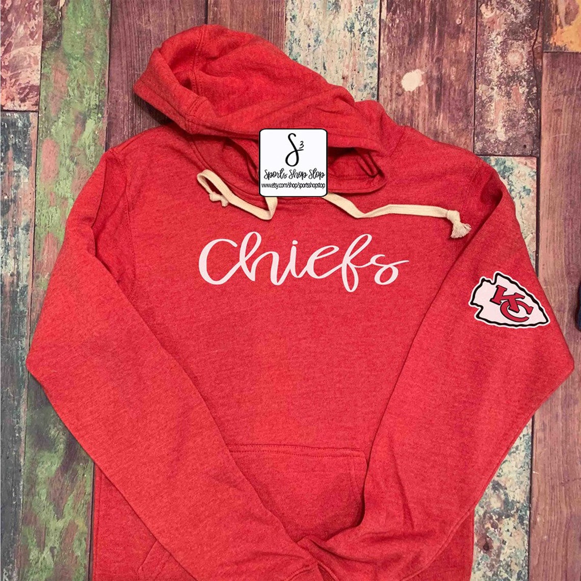 Kansas City Chiefs Unisex Hooded Sweatshirt | Etsy