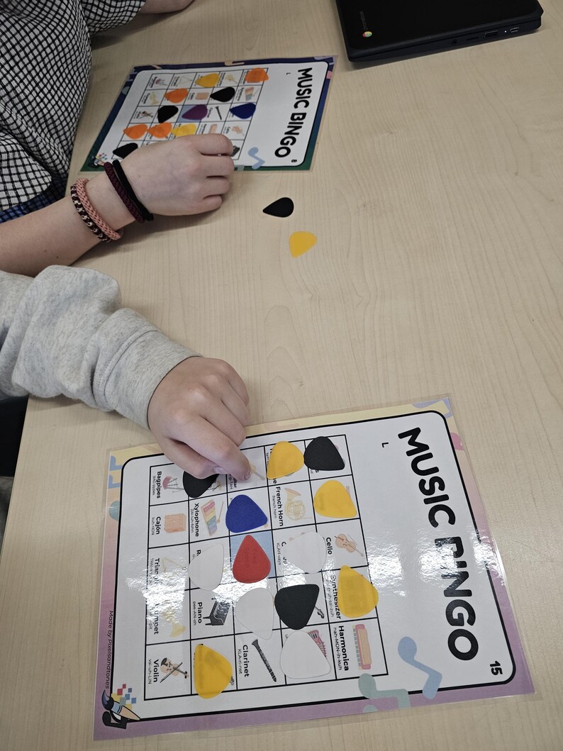 Music Instrument Bingo Printable | Fun Classroom Game | 15 Unique Boards for KS2 & Elementary Music image 9