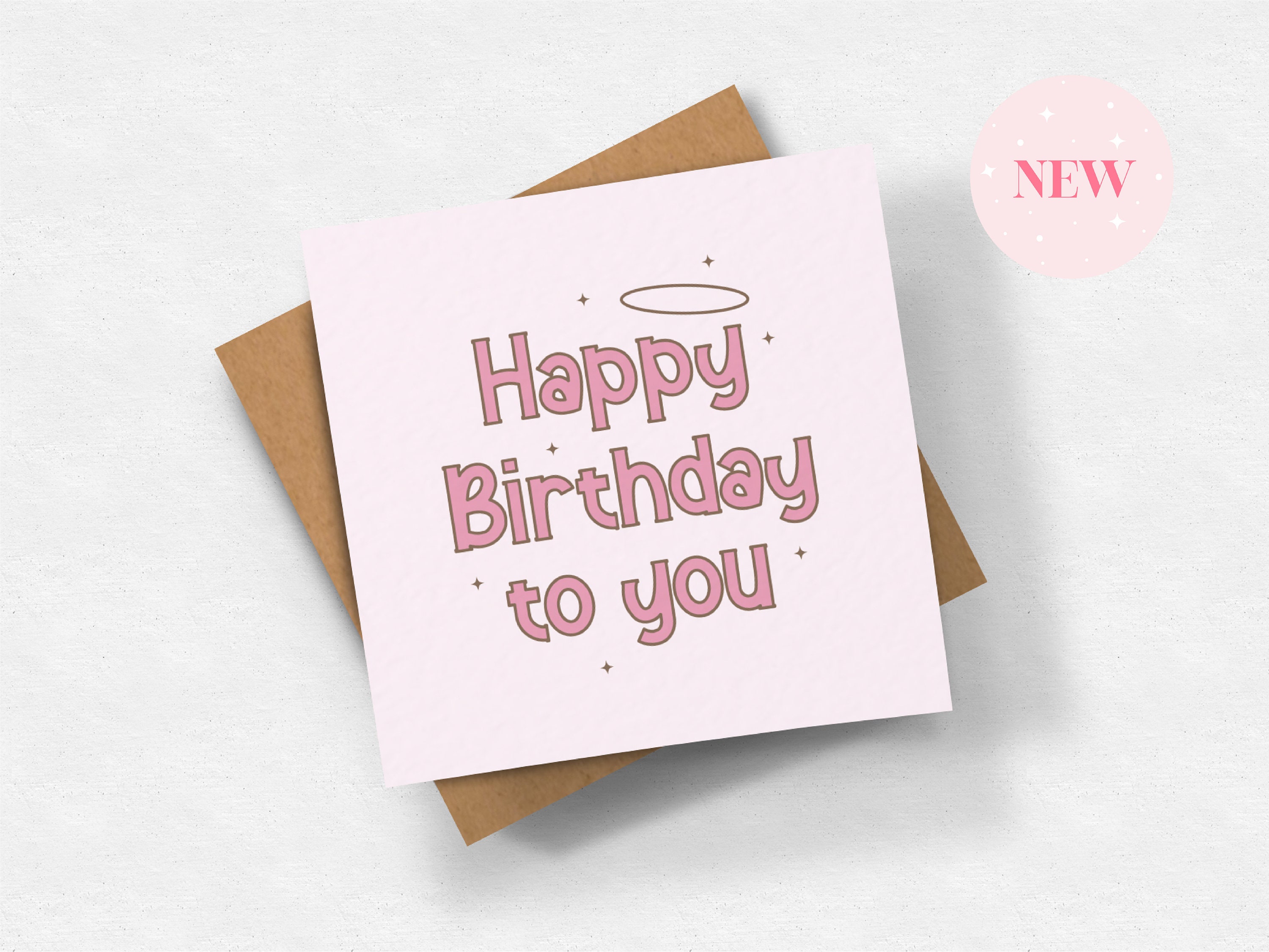 Happy Birthday to You Bratz Themed Card // Bratz Birthday Card // Pink