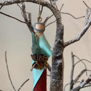 St. Matthew the Apostle Wooden Doll Ornament