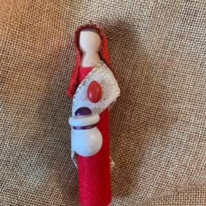 St. Mary Magdalene Wooden Doll Ornament