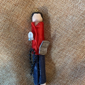 Blessed Carlo Acutis Wooden Doll Ornament