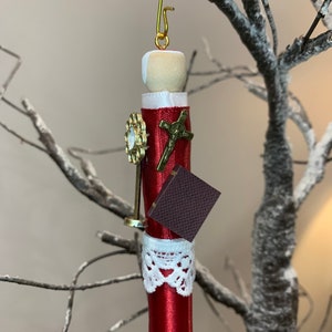St Alphonsus Liguori Wooden Doll Ornament