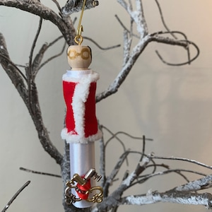 Venerable Pope Pius XII Wooden Doll Ornament