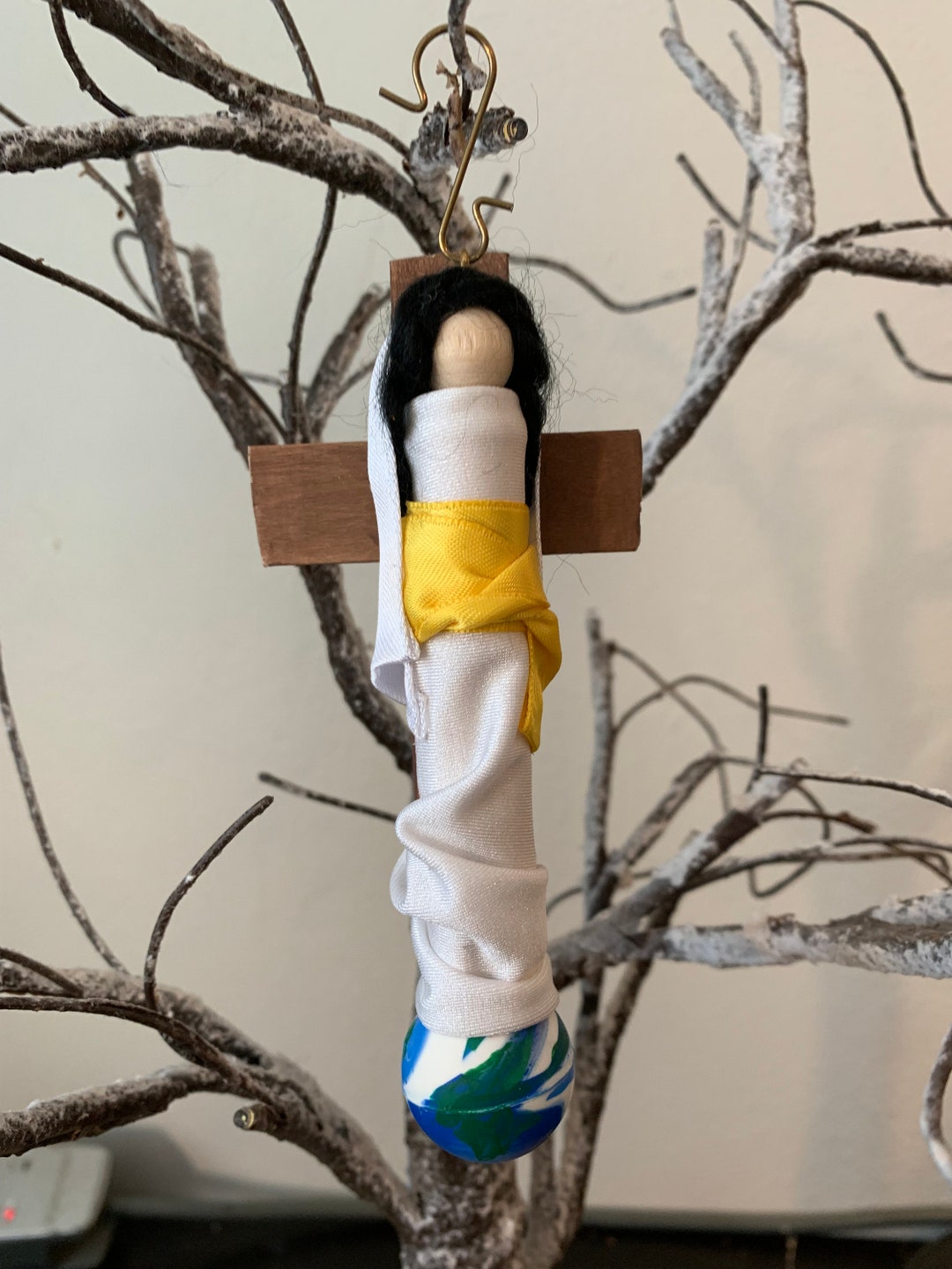 Our Lady of Akita (japan) Wooden Doll Ornament - Etsy