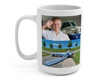 Distinguished Pilot Meme Mug 15oz