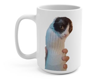 Kitty Burrito Meme Mug 15oz