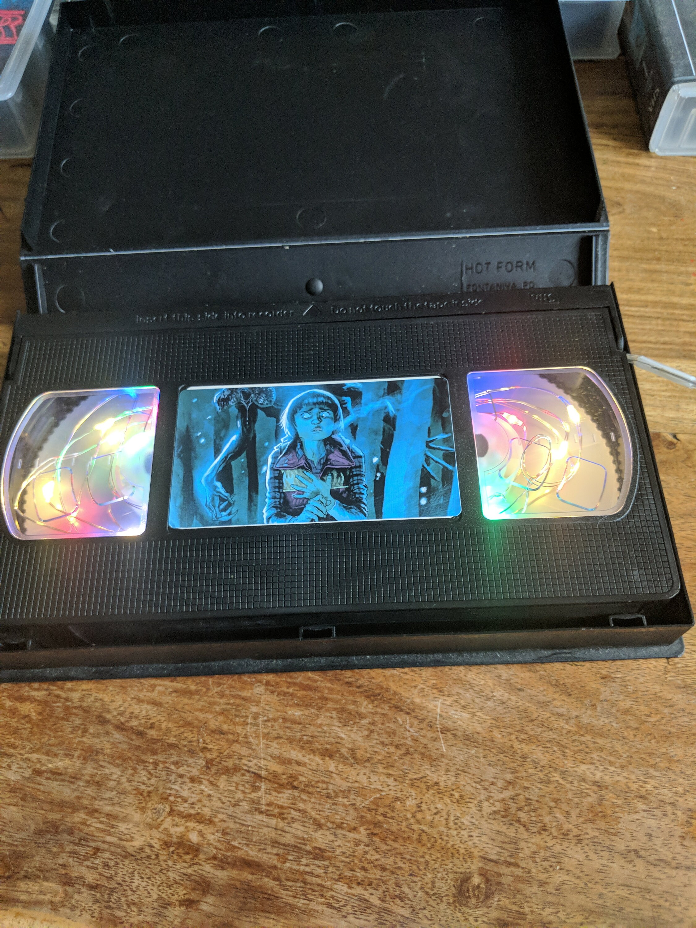 Stranger Things Themed VHS Tape Light X1 Retro Vintage Style Etsy UK
