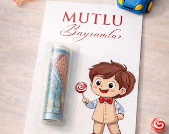 Eid Cash Holder Card for Children