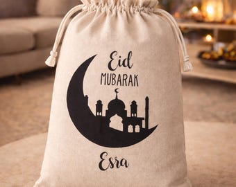 Custom Cotton Eid Gift Bag For Kids